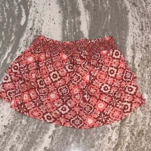 Aerie floral Bando style crop top